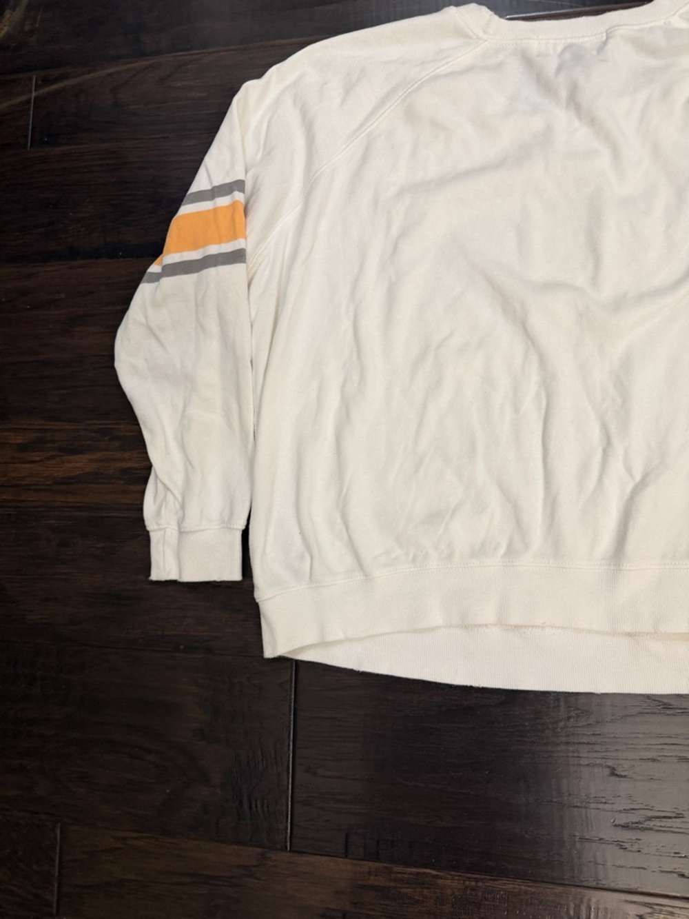 Wildfox Sweatshirt White Pullover with Black Logo Tag - Picture 12 of 14